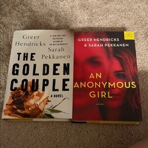 The Golden Couple and An Anonymous Girl Books